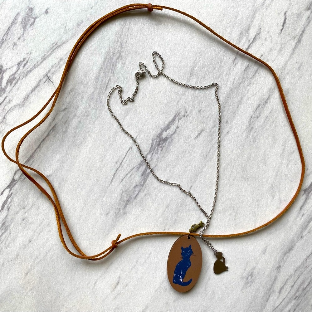Cat lady necklaces